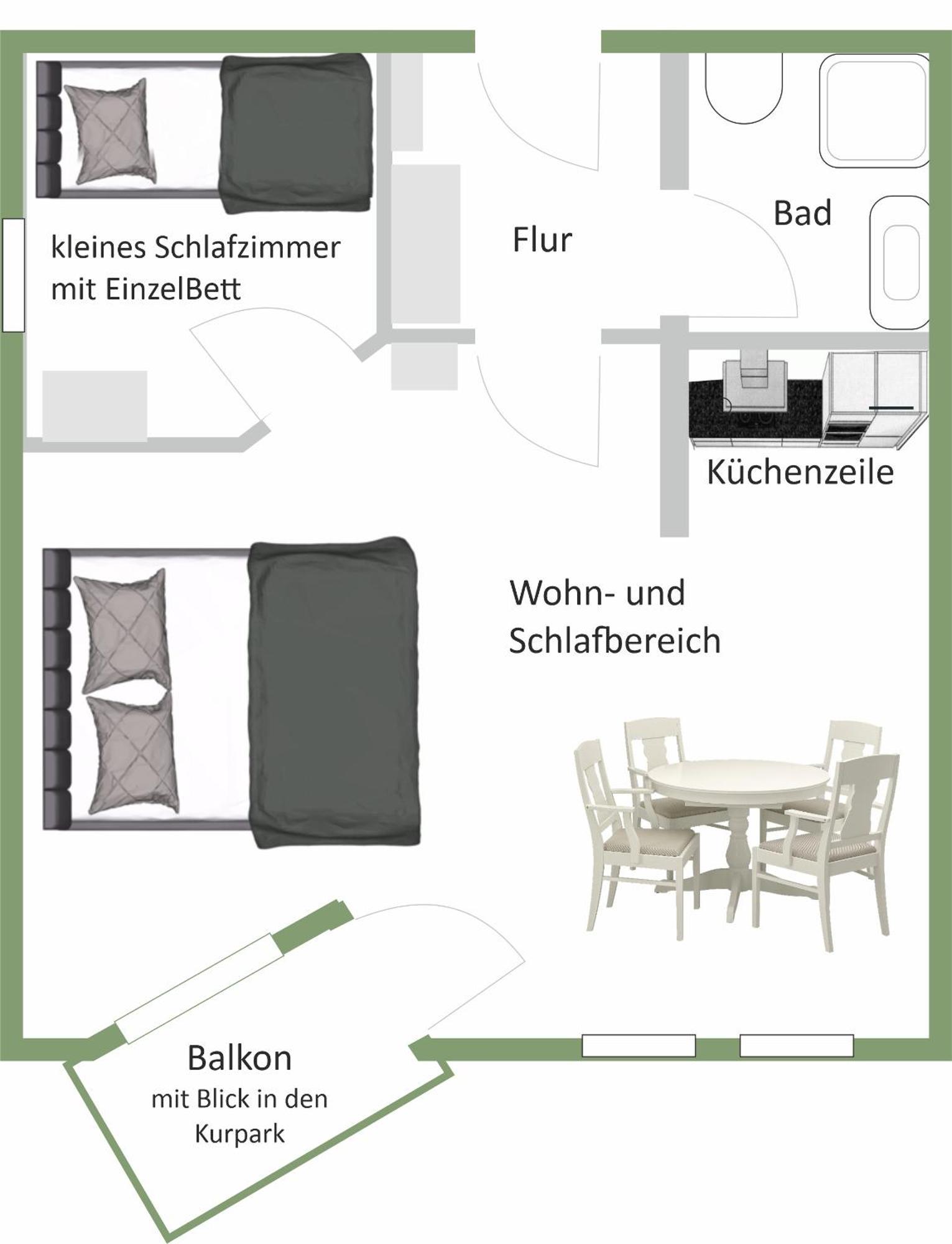 Ferienwohnung Am Kurpark บาด โคลสเตอร์เลาชนิทซ์ ภายนอก รูปภาพ